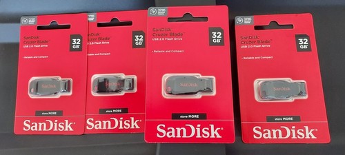 SanDisk Cruzer Blade 32GB USB 2.0 Flash Drive Thumb Memory