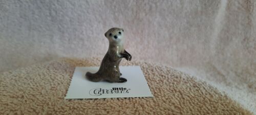 LITTLE CRITTERZ Asian Otter "Nimble" Miniature Figurine New FREE SHIPPING LC443