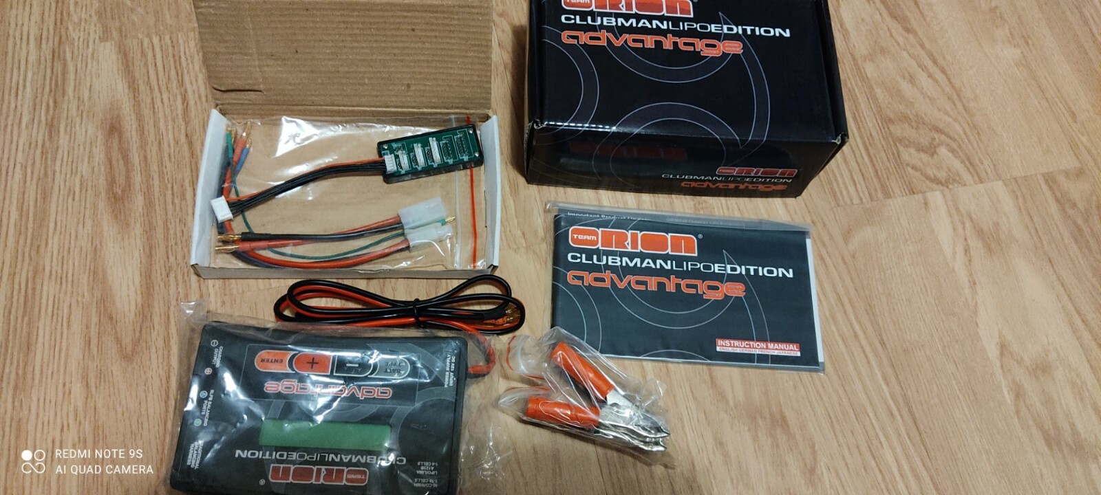 ORION advantage 充電器（LIPO,LIFE,NIMH,NICD) Team Orion Advantage Clubman Lipo Edition LiPo/LiFe/NiMH DC