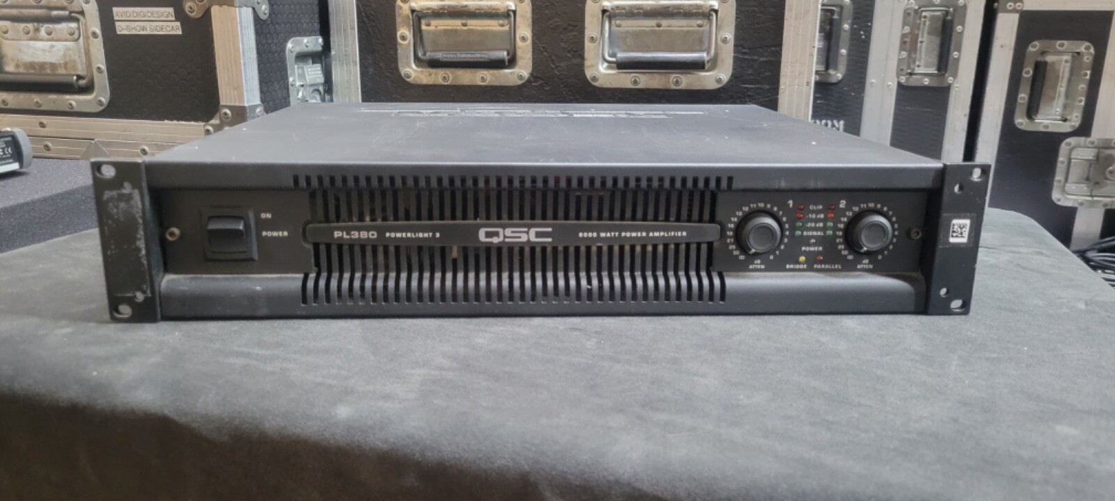 USED - QSC PL380 Powerlight 3 Series 2-Channel Power