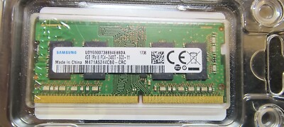 Samsung 4GB DDR4 PC4-2400T SODIMM Laptop Memory Ram - Tested Good