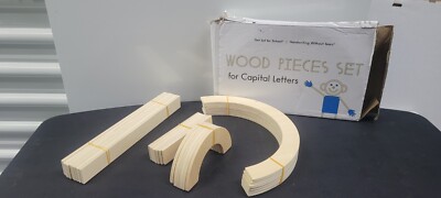 Wood Pieces Set for Capital Letters - Learning / Handwriting Without Tears