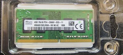 SKhynix 4GB DDR4 PC4-2666V SODIMM Laptop Memory Ram - Tested Good