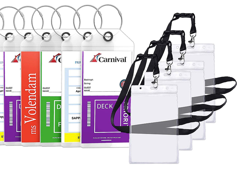 Etag Holders Zip Seal & Steel Loops Thick Pvc