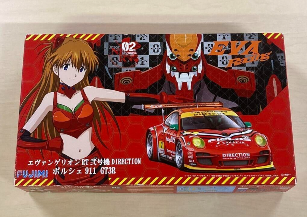 Evangelion Unit 02 Porsche 911 GT3R FUJIMI EVA Model Kit | eBay