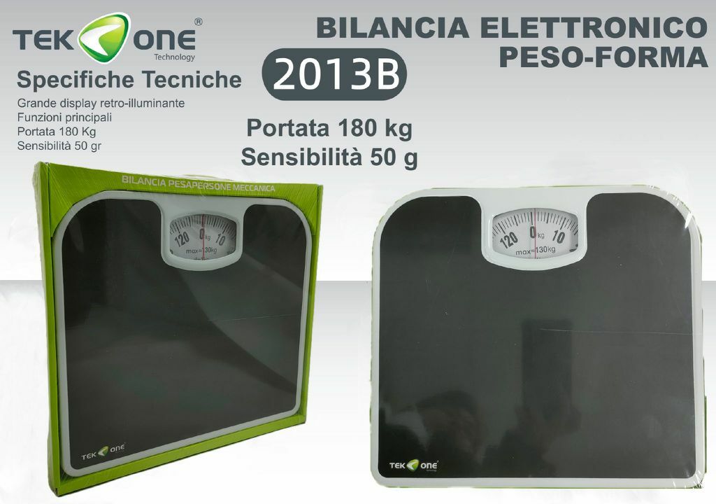 Bilancia Pesapersone TeKone 2013b Meccanica Pesa Persona Fino A 130kg hsb
