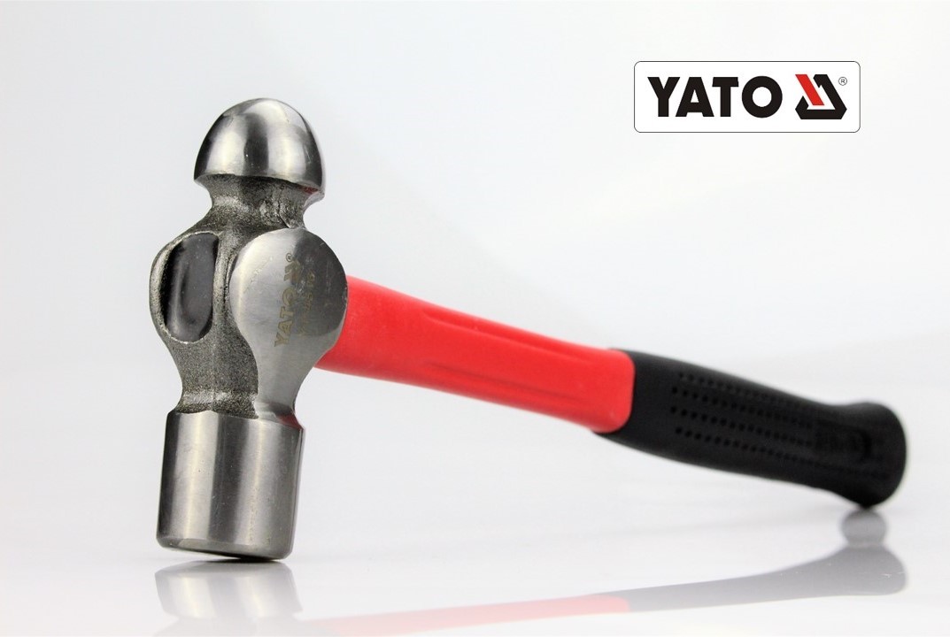 Ausbeulhammer 450g Kugelkopfhammer Treibhammer Kugelhammer Hammer PROFI YATO