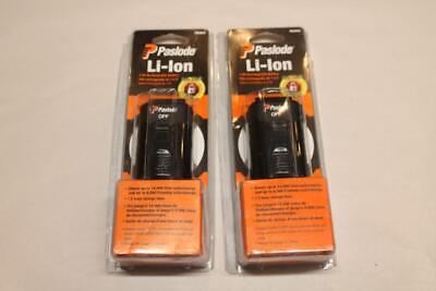 Set of 2 Paslode 902654 7.4V Lithium Ion Rechargeable Batteries - NEW ~