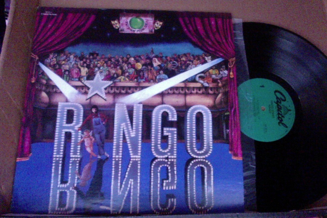 MINT- Ringo Starr Capitol Lp album RINGO John Lennon Paul