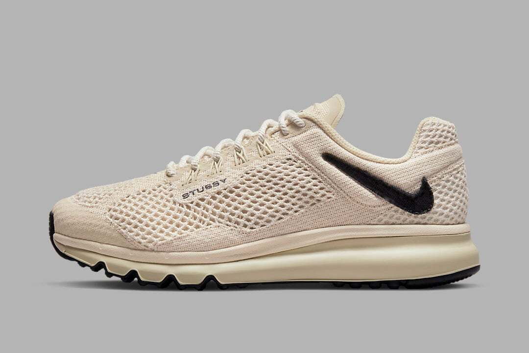 

Stussy × Nike Air Max 2013 Fossil DM6447-200 кроссовки мужские US6-12, Бежевый, Nike Air Max 2013