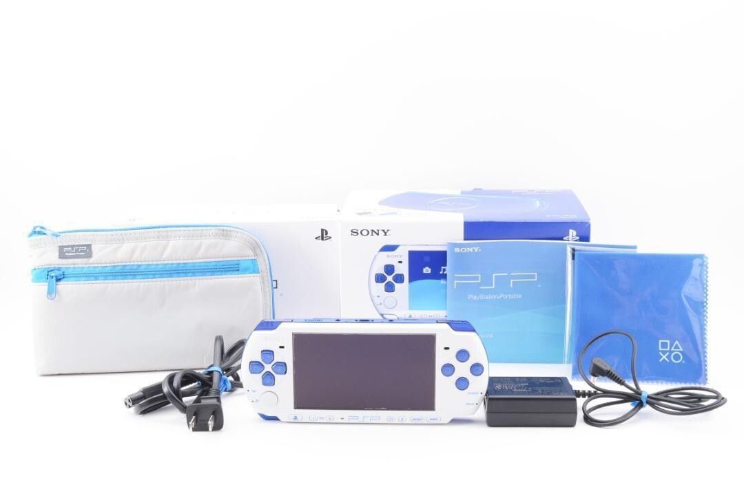 (未使用･未開封品)　ラストランカー Best Price! - PSP 7z28pnb Sony PlayStation PSP 3000 Blue Console Only No Battery