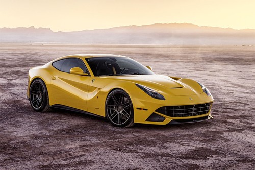 Ferrada Sema Yellow Ferrari F12 Luxury Car Wall Art Home