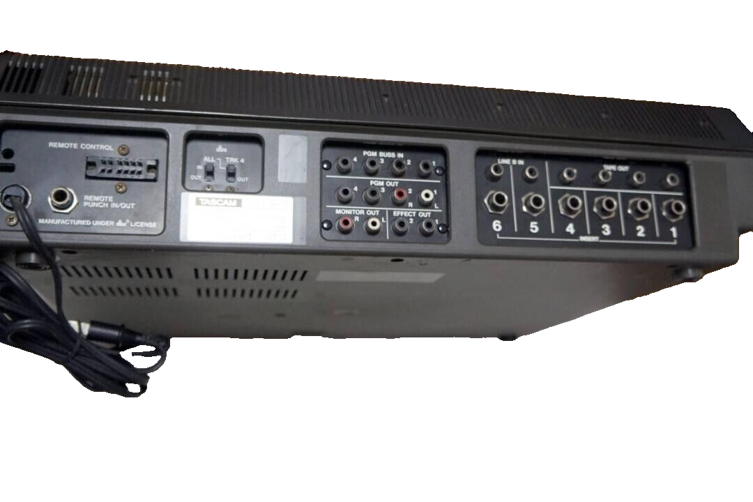 Tascam Portastudio 246 4 Track Cassette 6ch Mixer Tested and Tascam Portastudio 246 4 Track Cassette 6ch Mixer Tested and