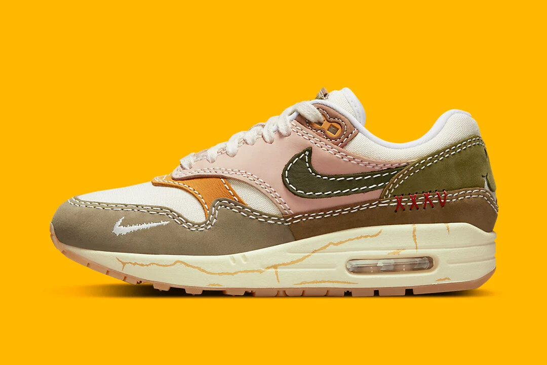 

Nike WMNS Air Max 1 Premium DQ8656-133 кроссовки женские US5-12, Multicolor, Nike Air Max 1
