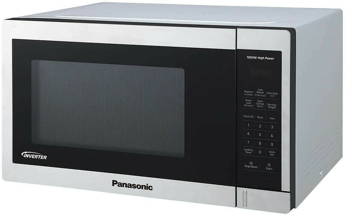 Panasonic Inverter 1.3 Cu Ft. 1200W NNSC668S Stainless