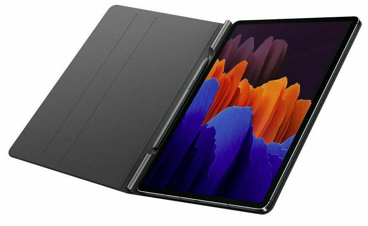 SAMSUNG - Galaxy Tab S7+  純正カバー ケース ブラック Original Brand New SAMSUNG Galaxy Tab S7+ Book Cover Black