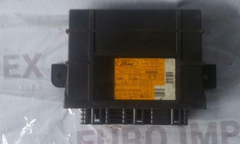 97bg15k600ga 5wk4714  Confort ContrÃ´Le Module For Ford Mondeo 199 Frf80-08