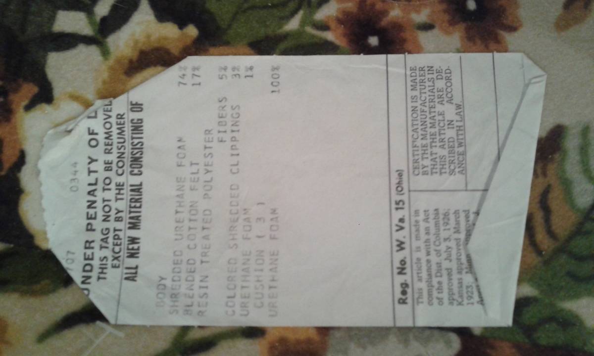 Vintage Antique Couch Sofa Floral Patterned Solid Wood Local Pickup  Upstate NY