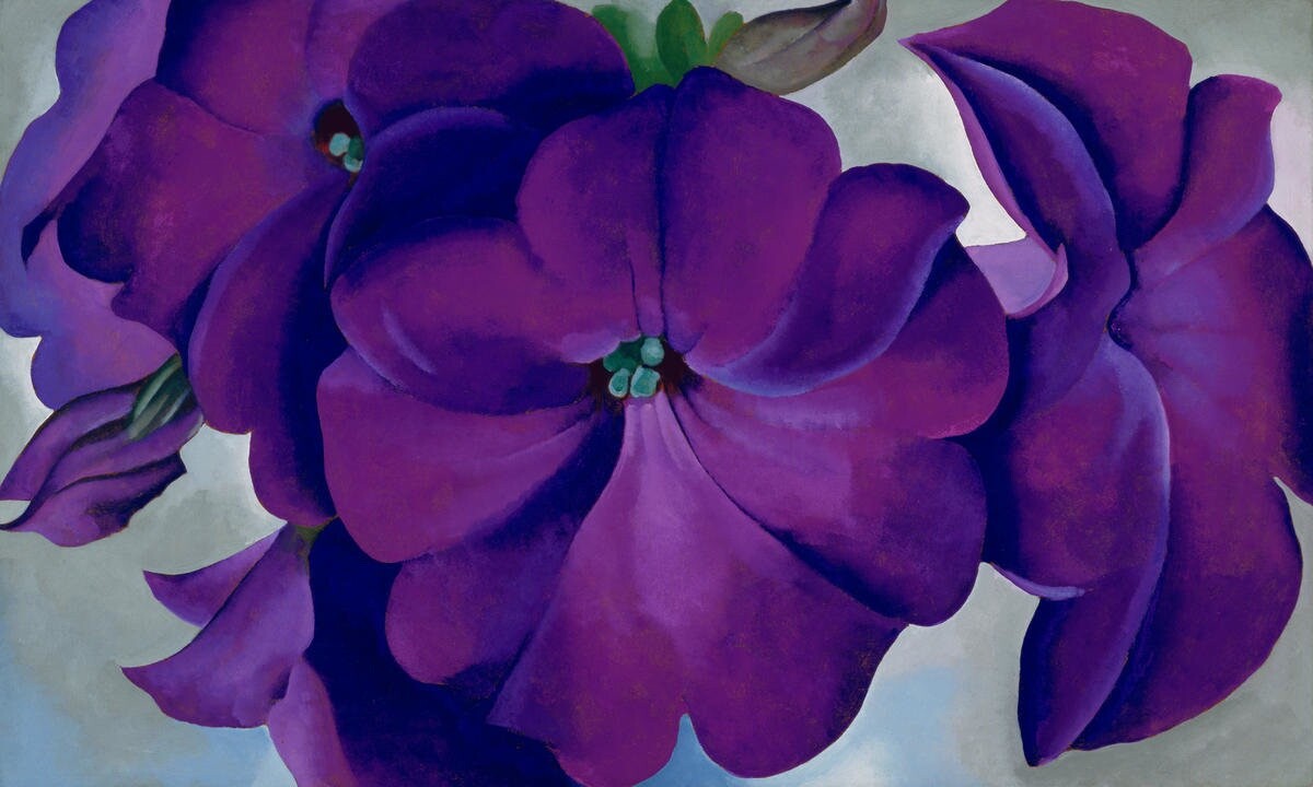 Petunias : 1925 : Georgia O'keefe : Archival Quality Art
