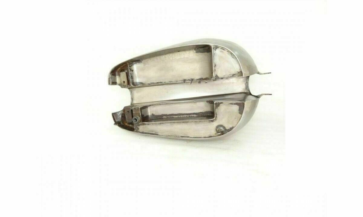 FOR BSA B31B33 PLUNGER MODEL RAW STEEL GAS FUEL PETROL TANK  