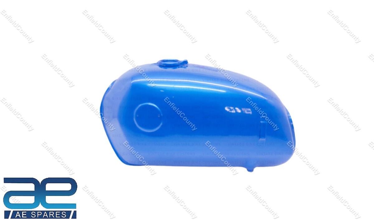Fuel Gas Petrol Tank Toaster Blue Paint +Side Plates Fits For BMW R75/5 Bike 