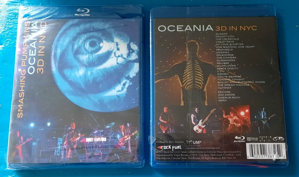 Oceania: Live In NYC [Blu-ray] Smashing Pumpkins NEW