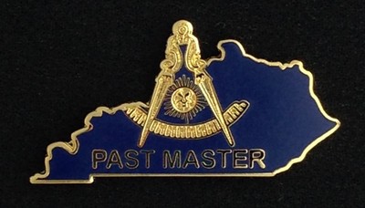 Masonic Kentucky Past Master Lapel Pin (KPM-1)