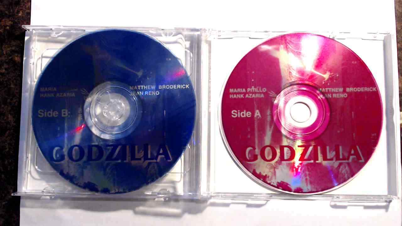 GODZILLA SIZE DOES MATTER VCD VIDEO FORMAT 2 DISC COMPLETE IN CASE
