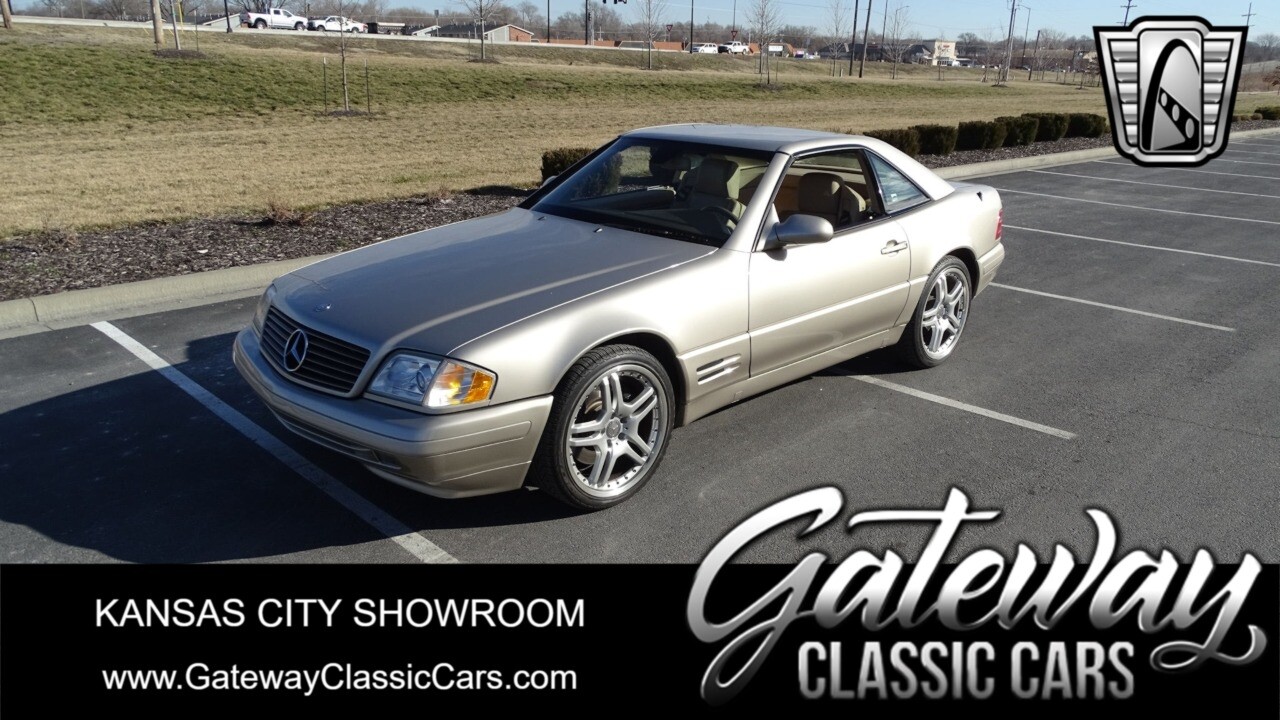 Smoke Silver 1999 Mercedes-Benz SL-Class  5.0 Liter  V8 Automatic Available Now!