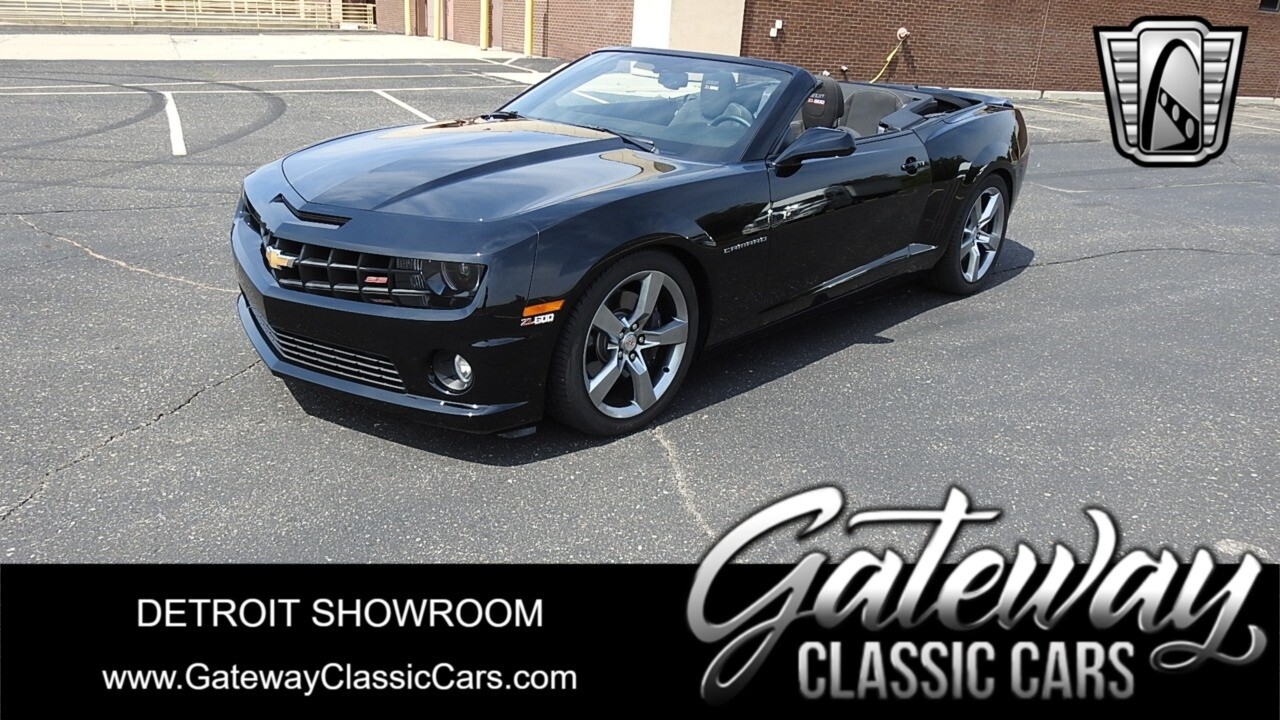 Black 2012 Chevrolet Camaro  6.2L Supercharge V8 6 Speed short Shifter Manual Av