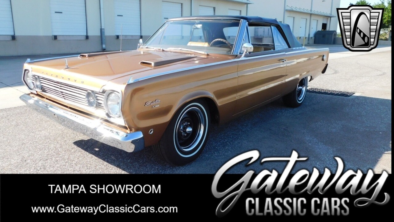 Gold/Black 1966 Plymouth Satellite  318ci V8 Automatic Available Now!