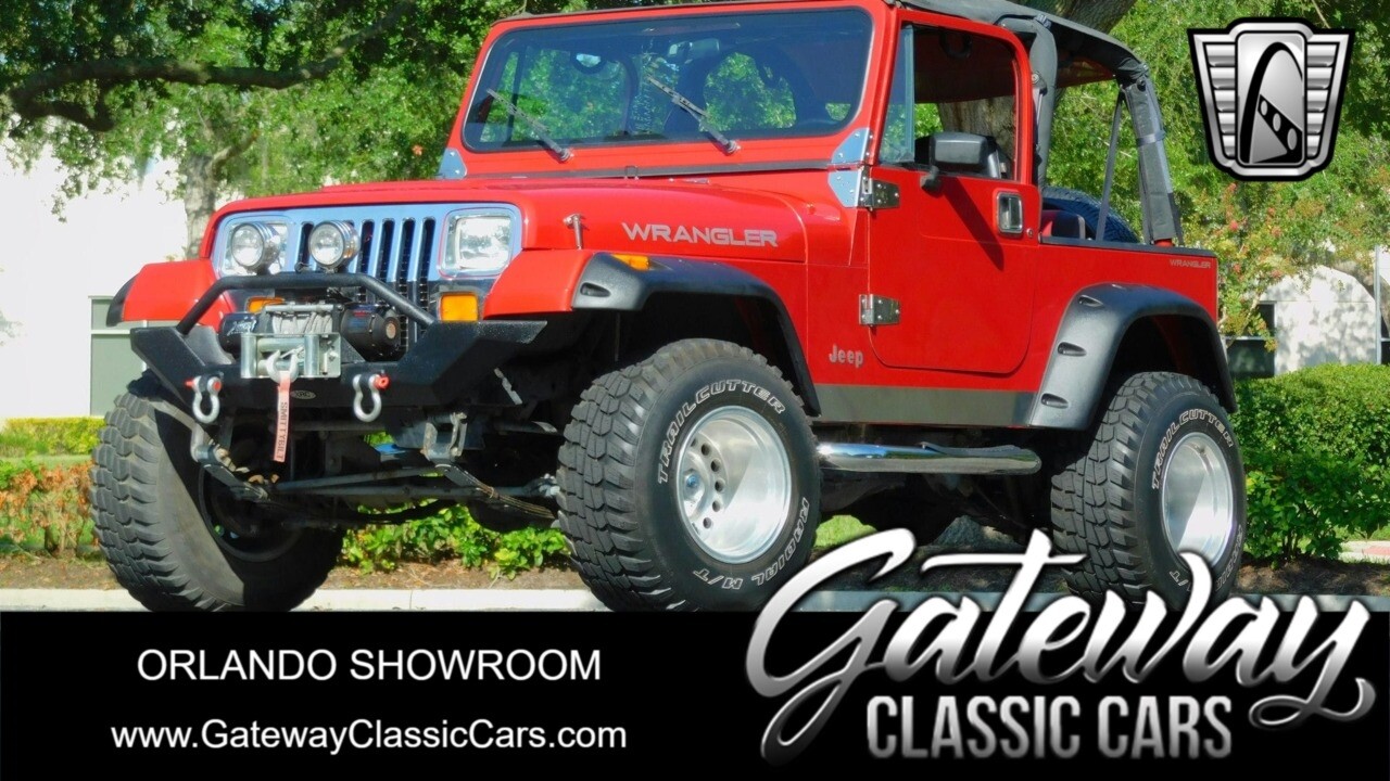 Red 1994 Jeep Wrangler  I6 5-Speed Manual Available Now!