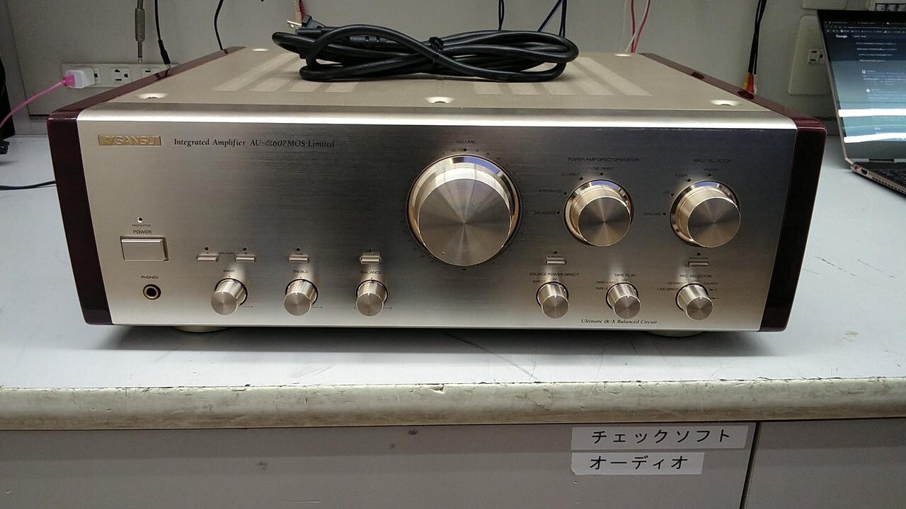 SUNSUI AU-α607 SANSUI AU - α 607 Specifications