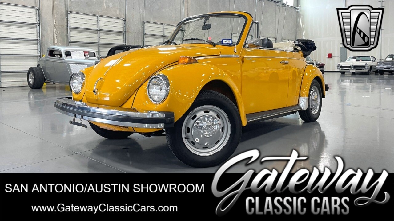 Yellow 1978 Volkswagen Super Beetle  Flat 4 other 4 speed Manual Available Now!