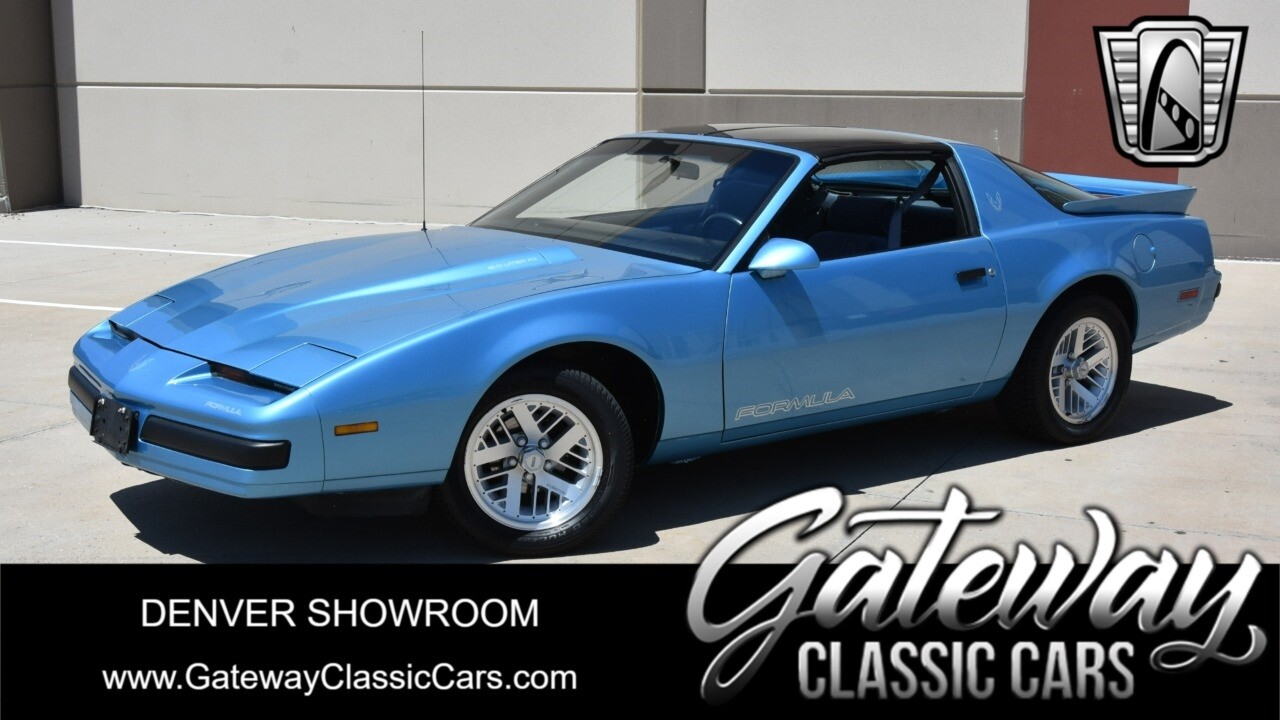 Blue 1989 Pontiac Firebird  5.0L  V8 5-Speed Manual Available Now!