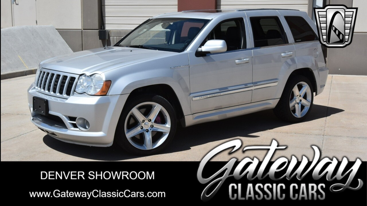 Silver 2008 Jeep SRT8  6.1L 370cid V8 supercharged 5-Speed Automatic Available N