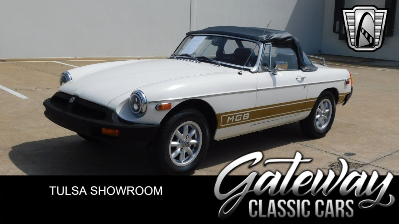 White 1980 MG B  I4 4 Speed Manual Available Now!