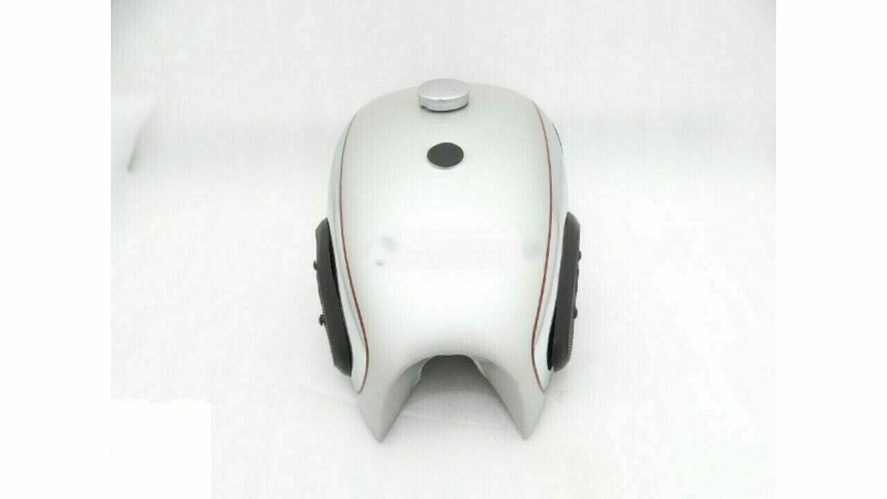 For BSA A7 Shooting Star Gas Fuel Petrol Tank Chrome Plated with Cap Badge Tap & Knee pad