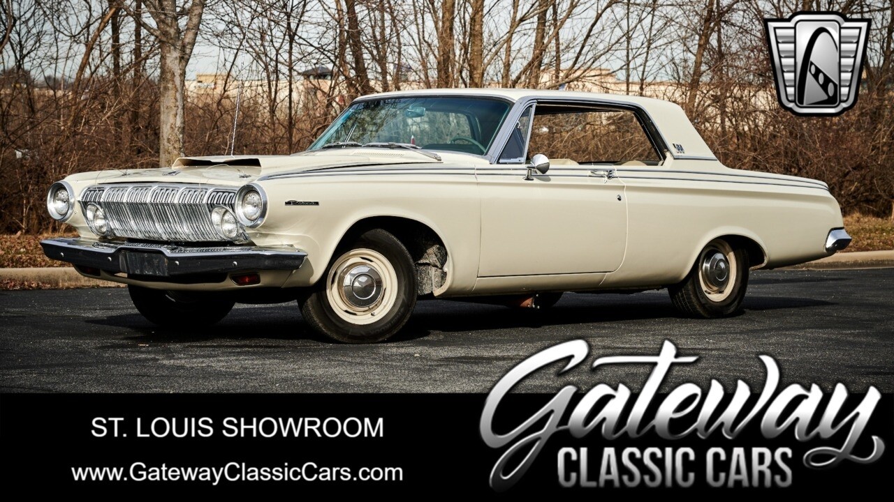 Ivory 1963 Dodge Polara  413CID V8 Automatic Available Now!