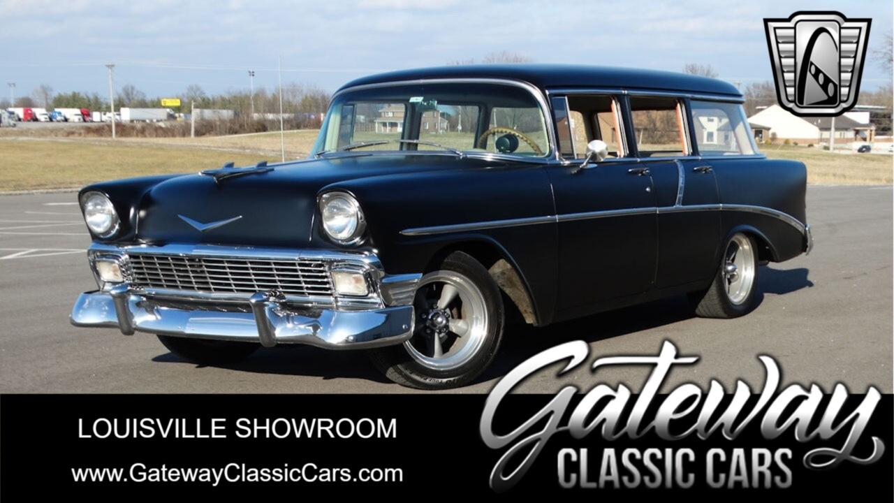 Black 1956 Chevrolet 210  GM Performance 350 CI V8 700R4 Automatic Available Now