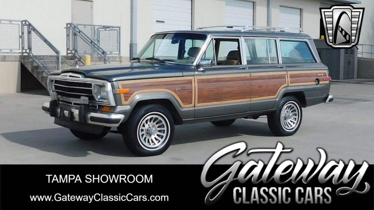 Gray 1990 Jeep Grand Wagoneer  360ci V8 Automatic Available Now!