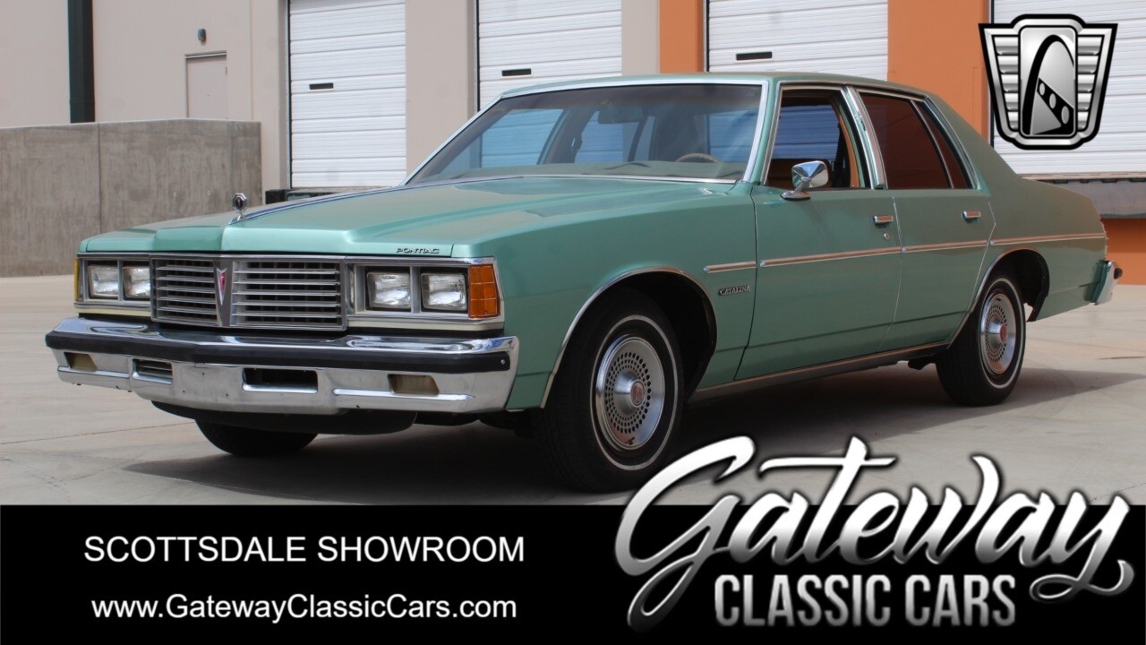 Green 1978 Pontiac Catalina  305 CID V8 3-Speed Automatic Available Now!