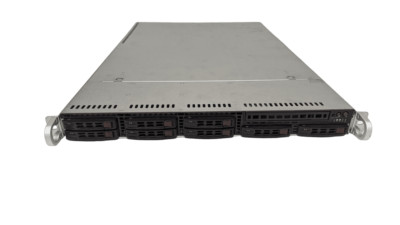 Supermicro 1U Server X9DRW-iF 2x E5-2680 v2 2.8ghz / 128gb / 8xTrays / 2x 700w