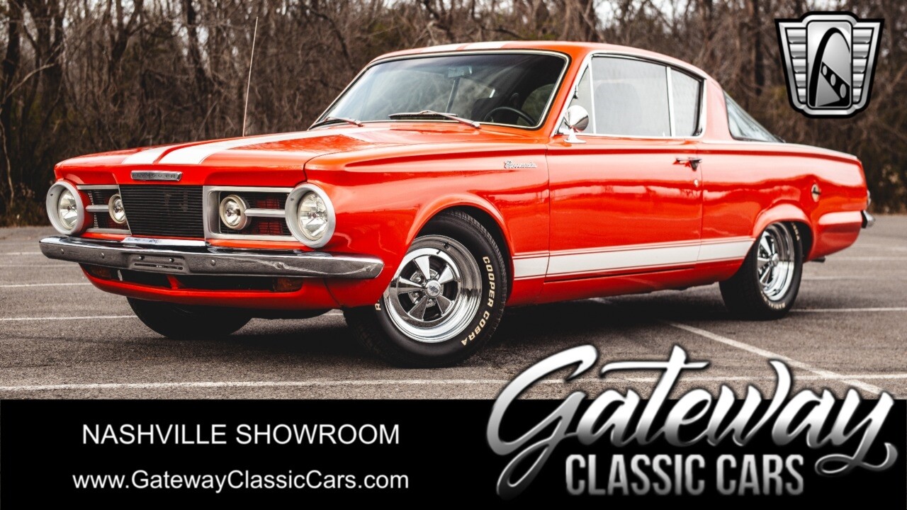 Orange 1965 Plymouth Barracuda  V8 Automatic Available Now!