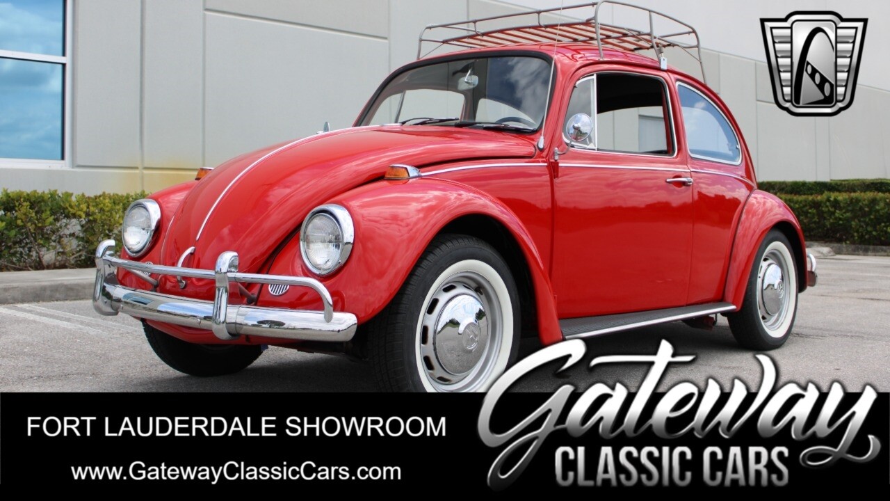 Red 1967 Volkswagen Beetle  flat 4 1500cc other 4 speed Manual Available Now!