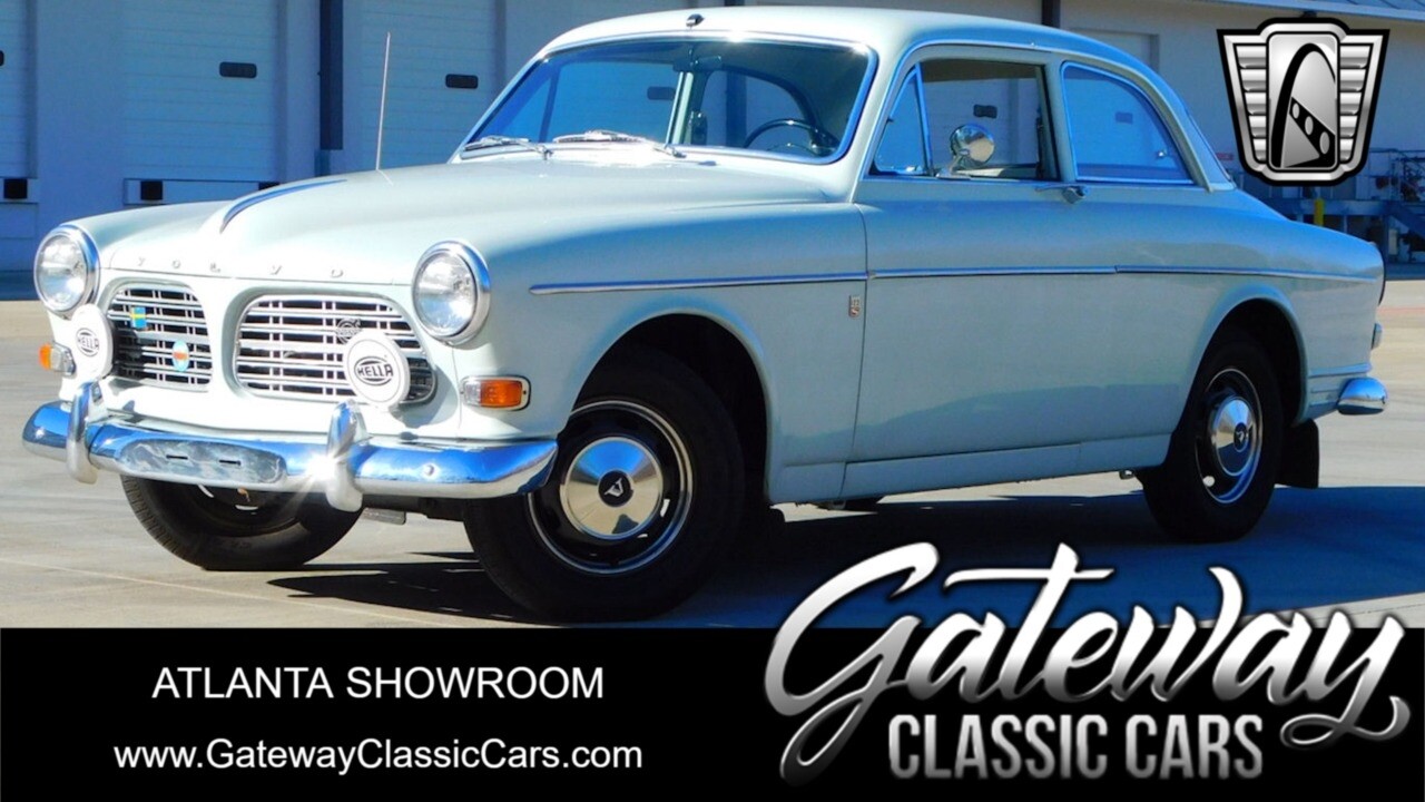 Light Blue 1967 Volvo 122S  4 Cylinder Manual Available Now!