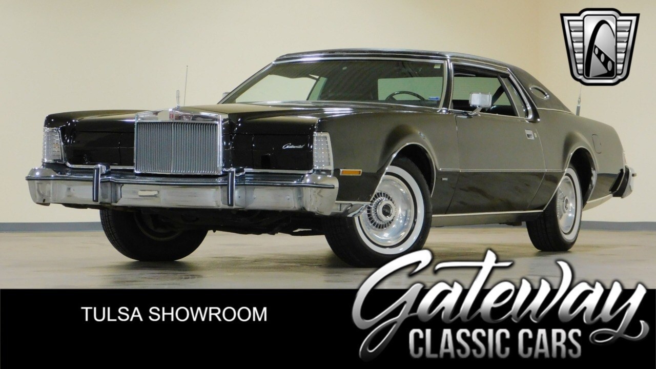 Black 1975 Lincoln Continental  V8 Automatic Available Now!