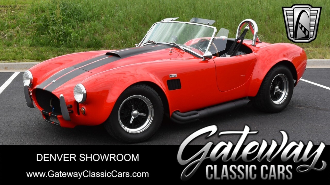 Red and Black 1966 AC Cobra  428 Cobra Jet FE V8 5 Speed Manual Available Now!