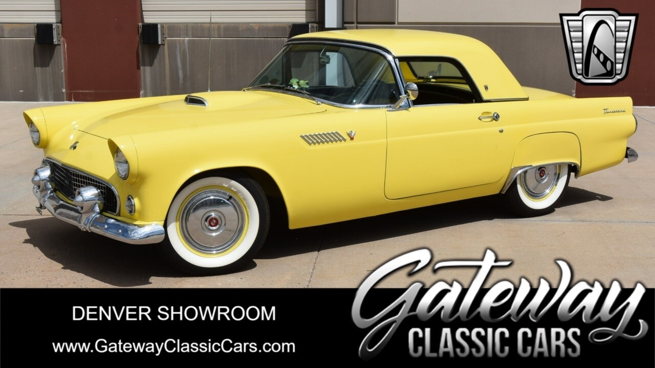 Goldenrod 1955 Ford Thunderbird  292  V8 Ford-0-Matic Automatic Available Now!