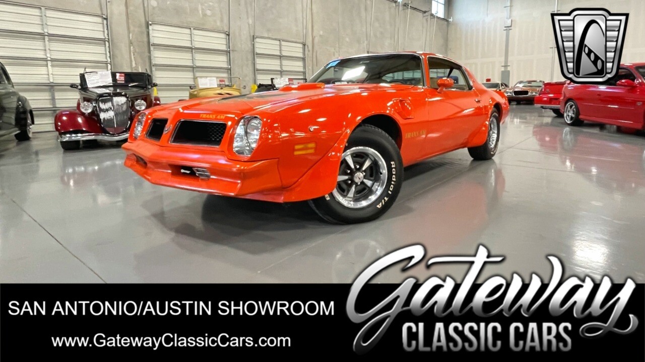 Orange 1976 Pontiac Firebird  400 CID V8 TH 350 Automatic Available Now!